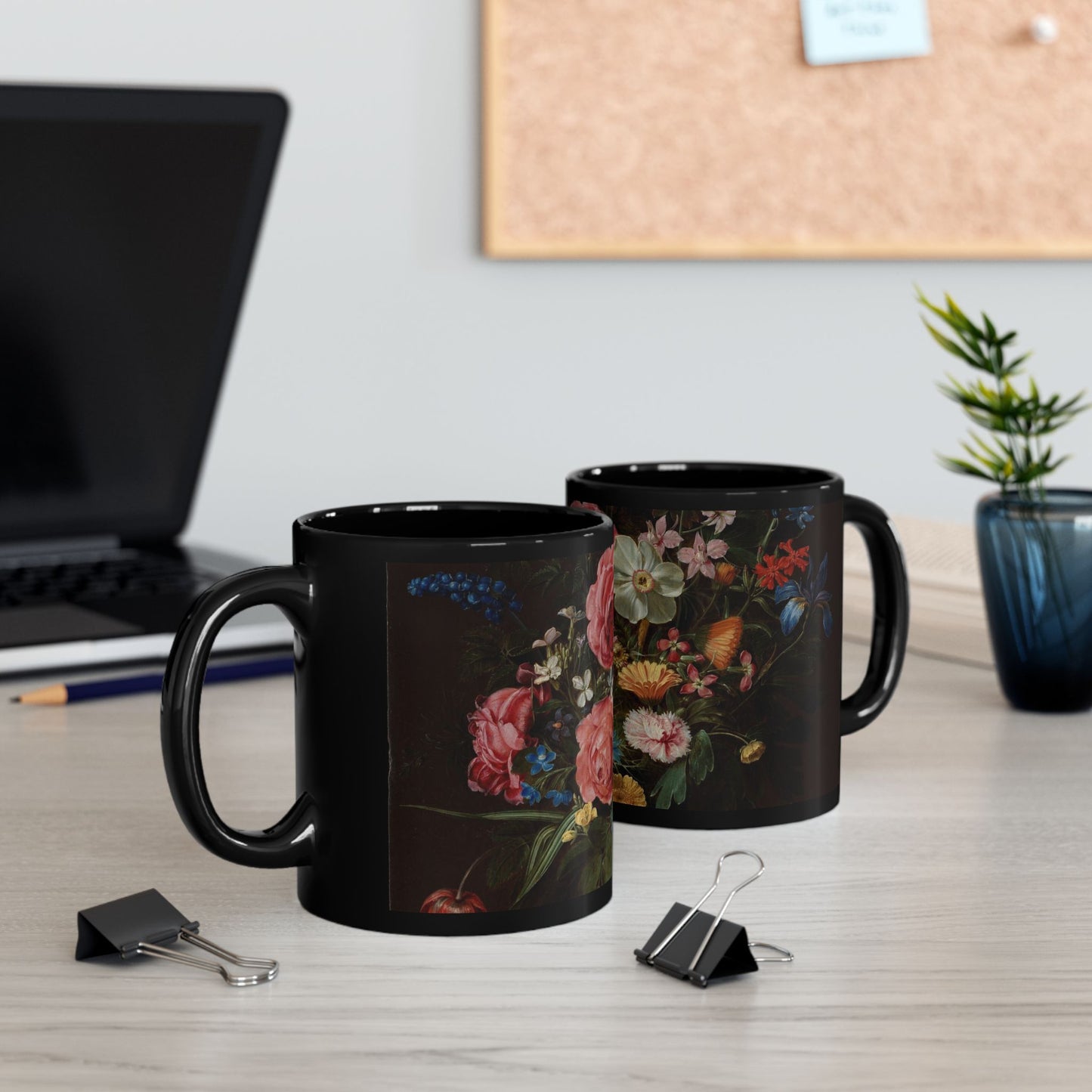 The Architectural Bloom | Peeters Vintage Floral Bouquet Mug | The Floral Gallery
