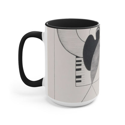 The Rhythmic Profile | Sargent Claude Johnson Modernist Art Mug | Graphic Archive
