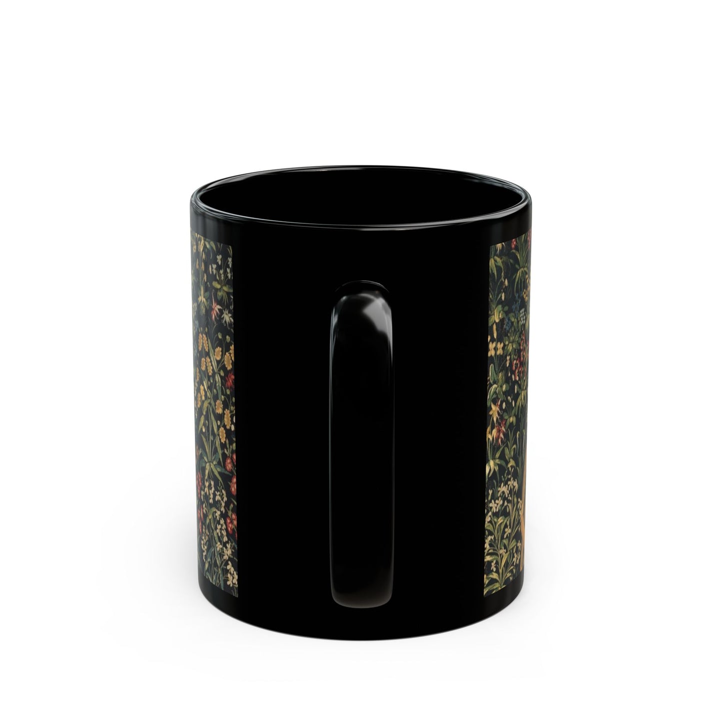 The Hunter's Dream | Unicorn in Captivity Classical Art Mug – The Midnight Series