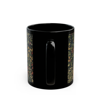 The Hunter's Dream | Unicorn in Captivity Classical Art Mug – The Midnight Series