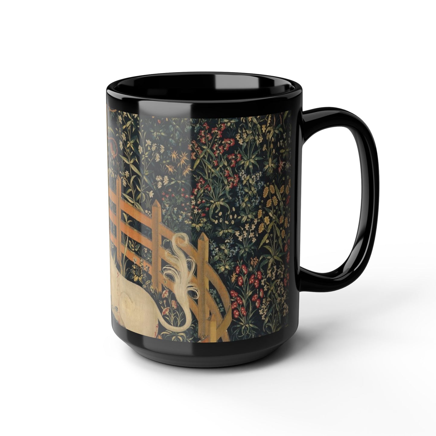 The Hunter's Dream | Unicorn in Captivity Classical Art Mug – The Midnight Series