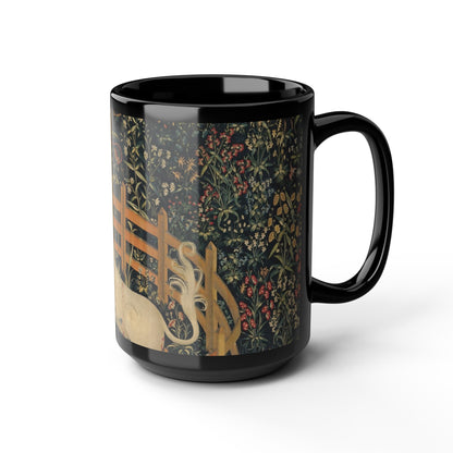 The Hunter's Dream | Unicorn in Captivity Classical Art Mug – The Midnight Series