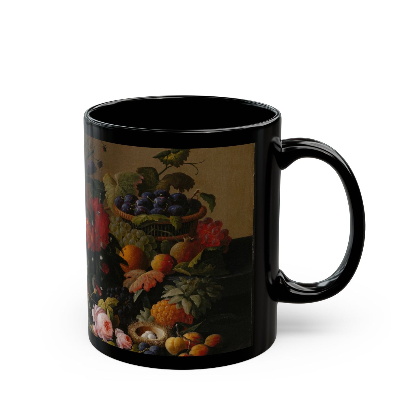 The Golden Abundance | Roesen Antique Fruit & Flower Mug | The Floral Gallery