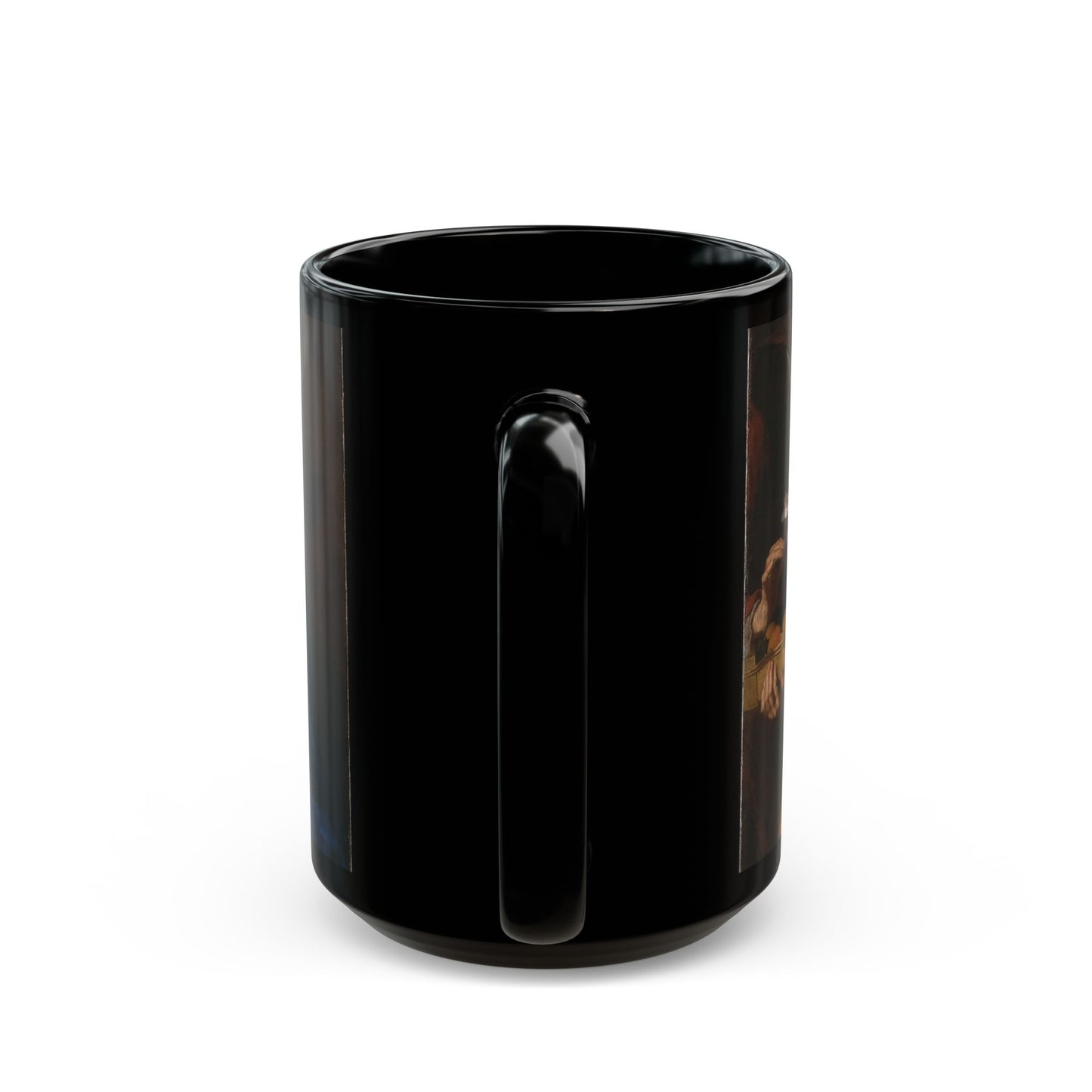 The Sacred Interior | Ribera Holy Family Classical Art Mug | The Midnight Series