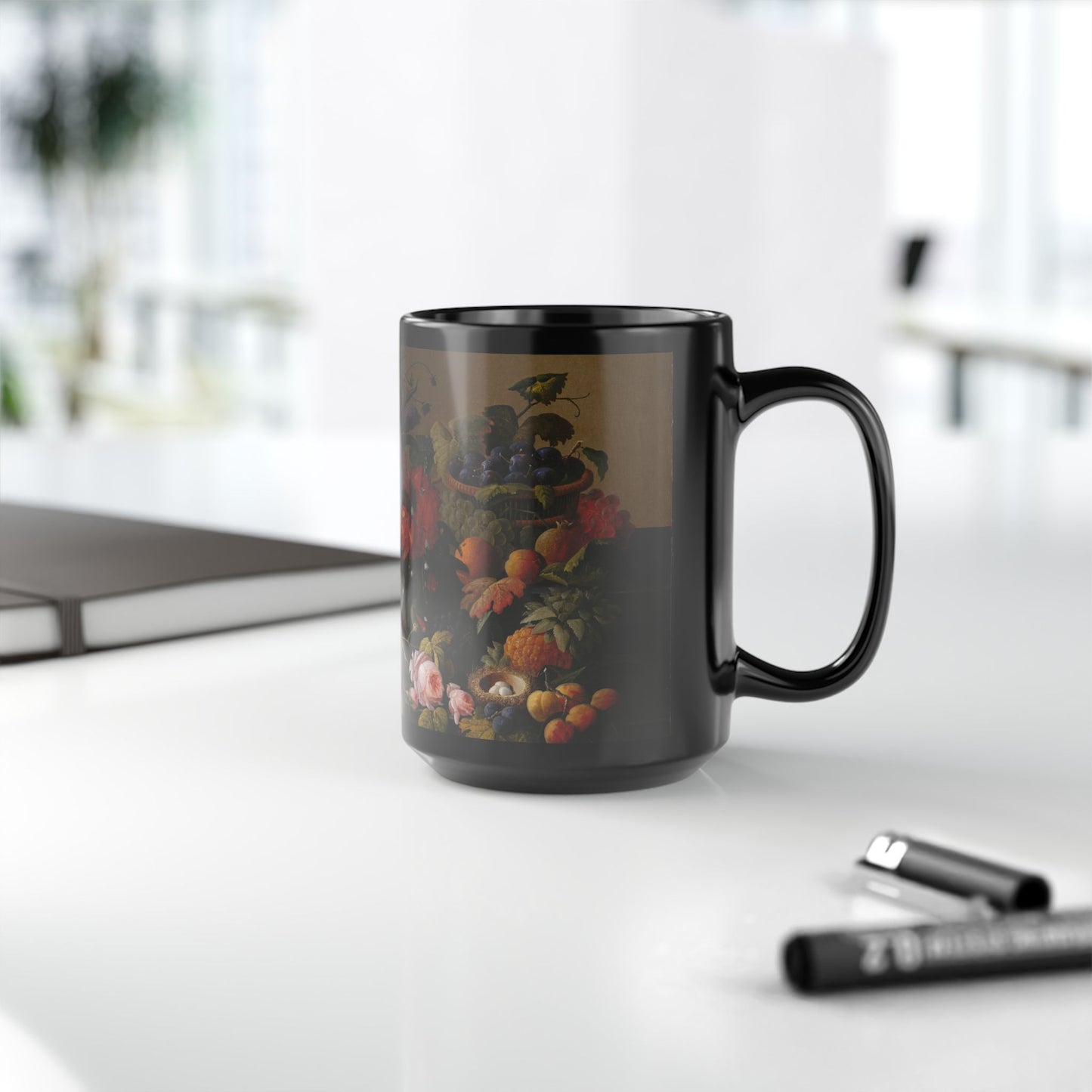 The Golden Abundance | Roesen Antique Fruit & Flower Mug | The Floral Gallery