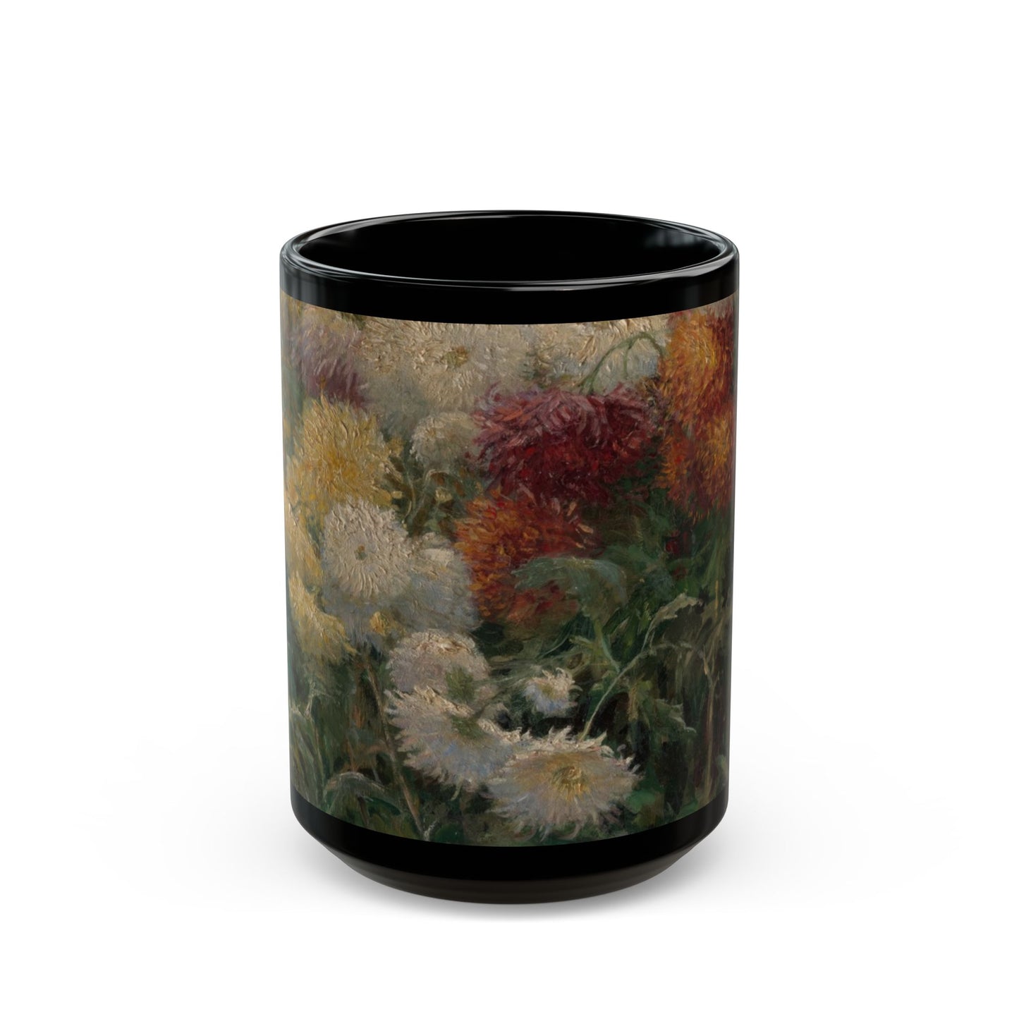 The Tangle of Petals | Caillebotte French Floral Painting Mug | The Floral Gallery