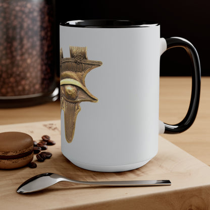 The Sound Eye | Ancient Egyptian Wedjat Amulet Mug | The Graphic Archive
