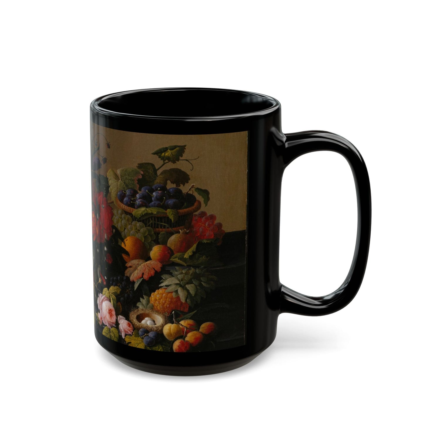 The Golden Abundance | Roesen Antique Fruit & Flower Mug | The Floral Gallery