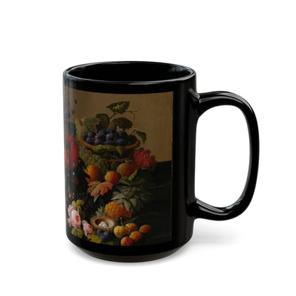 The Golden Abundance | Roesen Antique Fruit & Flower Mug | The Floral Gallery