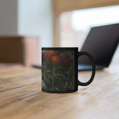 The Tangle of Petals | Caillebotte French Floral Painting Mug | The Floral Gallery