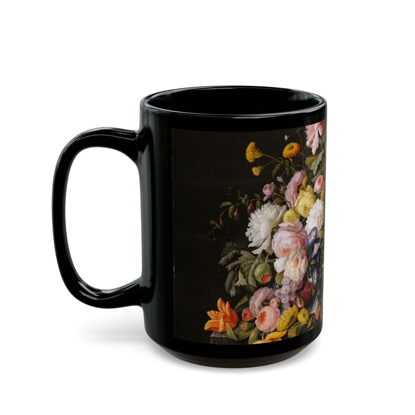 The Golden Abundance | Roesen Antique Fruit & Flower Mug | The Floral Gallery
