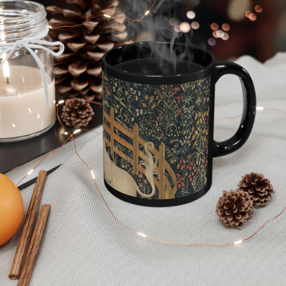 The Hunter's Dream | Unicorn in Captivity Classical Art Mug – The Midnight Series