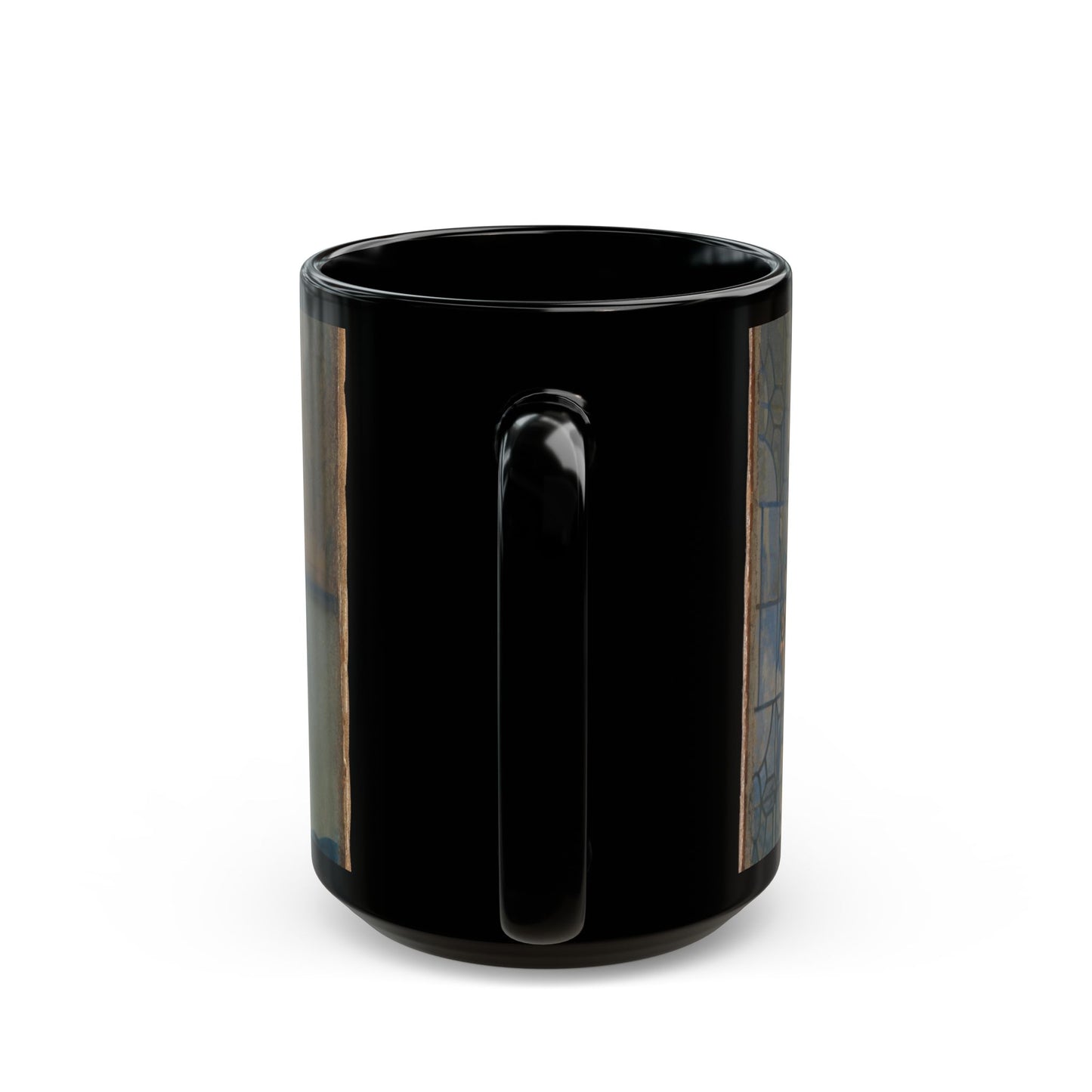 The Interior Silence | Vermeer Dutch Girl by the Window Art Mug – The Midnight Series