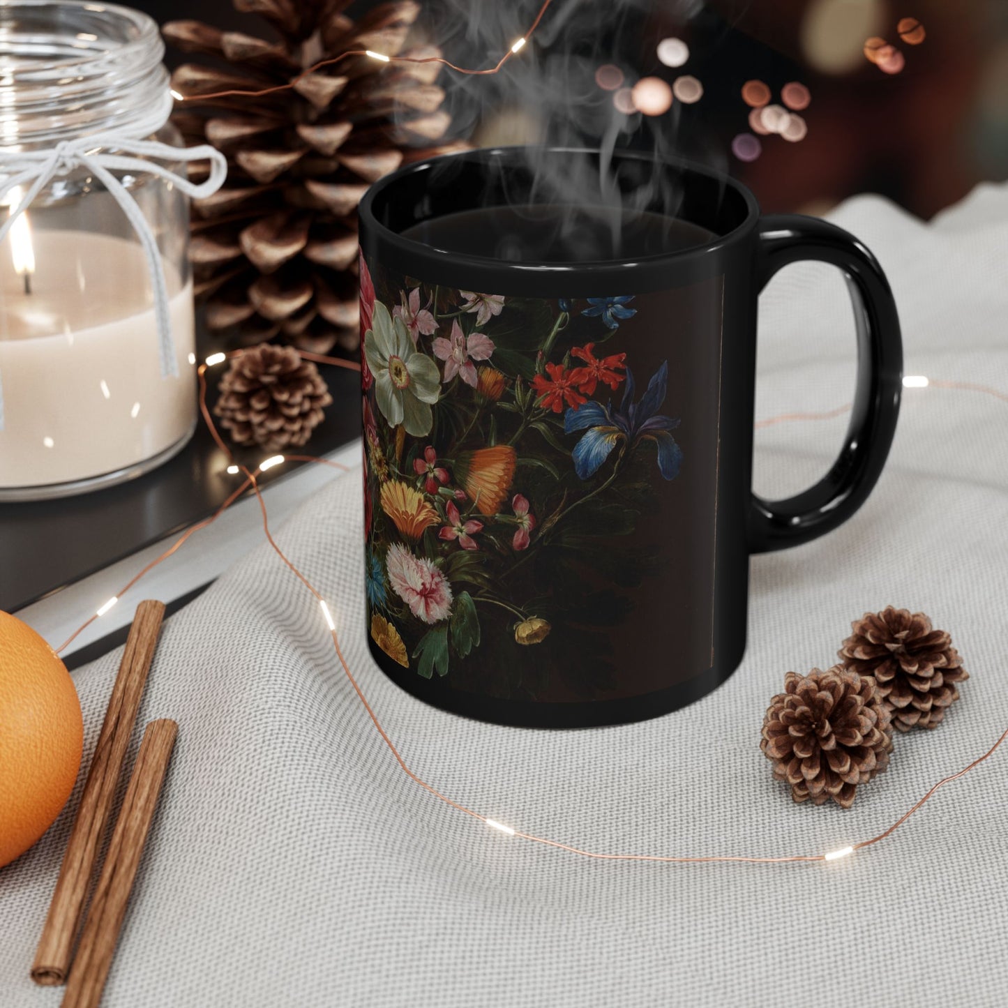 The Architectural Bloom | Peeters Vintage Floral Bouquet Mug | The Floral Gallery