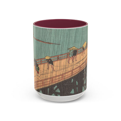 The Passing Rain | Hiroshige Vintage Ukiyo-e Art Mug | The Graphic Archive