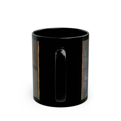 The Interior Silence | Vermeer Dutch Girl by the Window Art Mug – The Midnight Series
