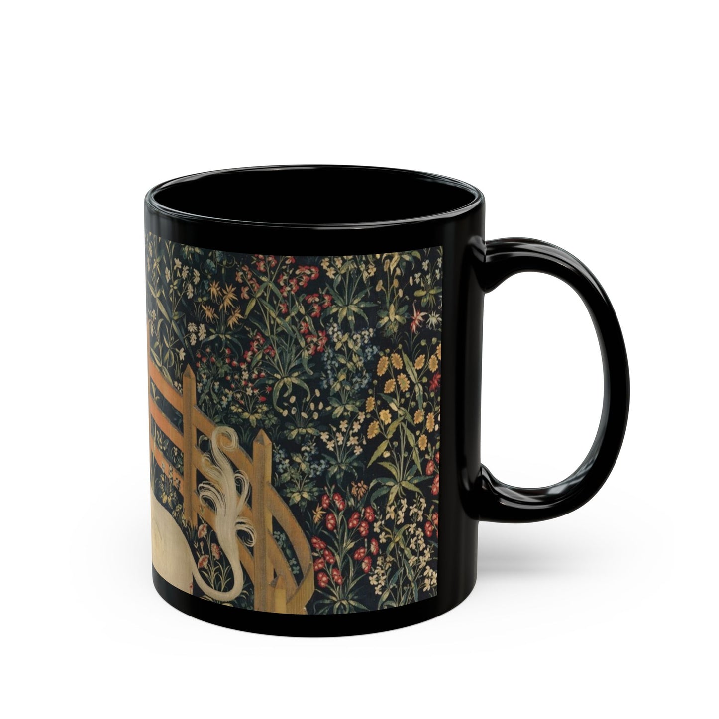 The Hunter's Dream | Unicorn in Captivity Classical Art Mug – The Midnight Series