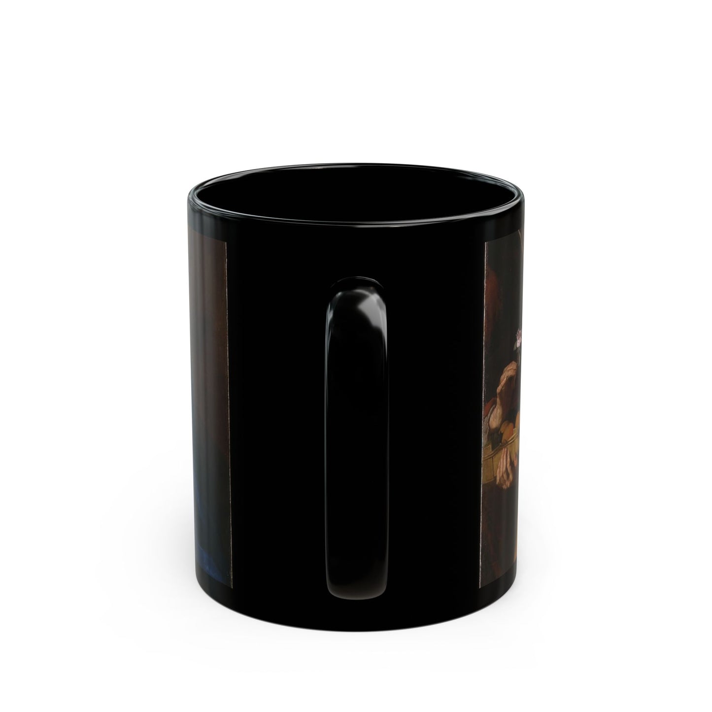 The Sacred Interior | Ribera Holy Family Classical Art Mug | The Midnight Series