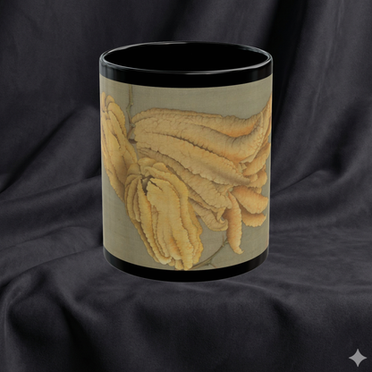 The Sacred Zest | Hokusai Buddha’s Hand Citron Mug | The Floral Gallery
