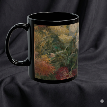 The Tangle of Petals | Caillebotte French Floral Painting Mug | The Floral Gallery