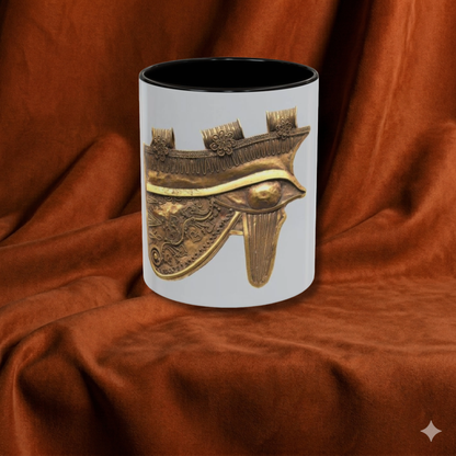 The Sound Eye | Ancient Egyptian Wedjat Amulet Mug | The Graphic Archive