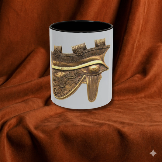 The Sound Eye | Ancient Egyptian Wedjat Amulet Mug | The Graphic Archive