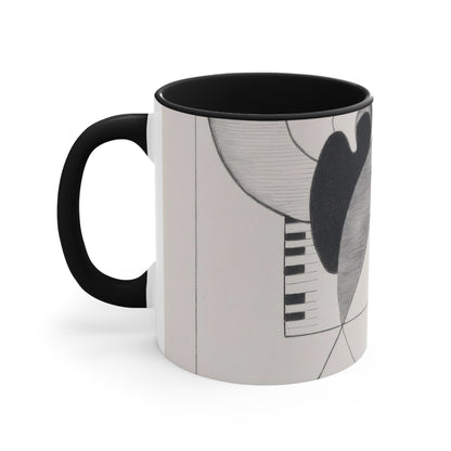 The Rhythmic Profile | Sargent Claude Johnson Modernist Art Mug | Graphic Archive
