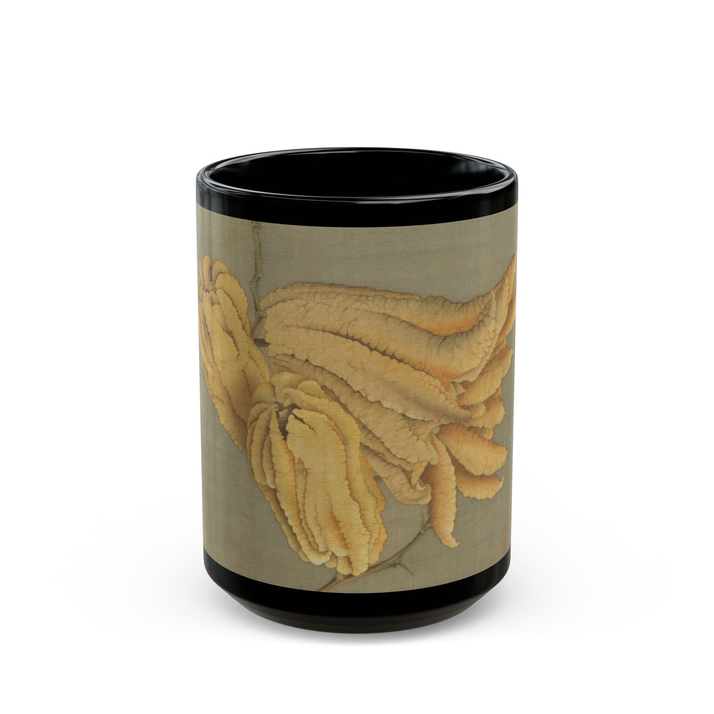 The Sacred Zest | Hokusai Buddha’s Hand Citron Mug | The Floral Gallery