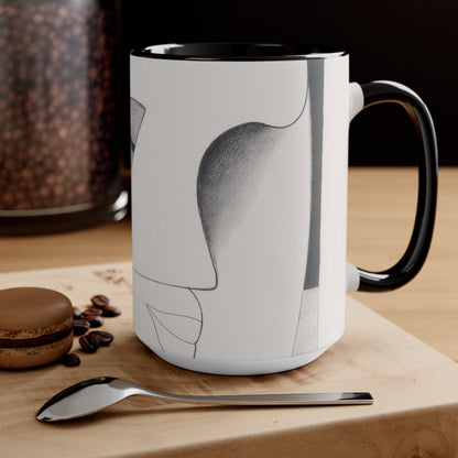 The Rhythmic Profile | Sargent Claude Johnson Modernist Art Mug | Graphic Archive
