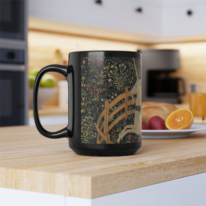 The Hunter's Dream | Unicorn in Captivity Classical Art Mug – The Midnight Series