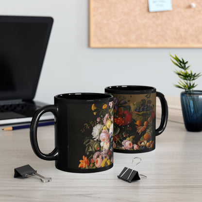 The Golden Abundance | Roesen Antique Fruit & Flower Mug | The Floral Gallery
