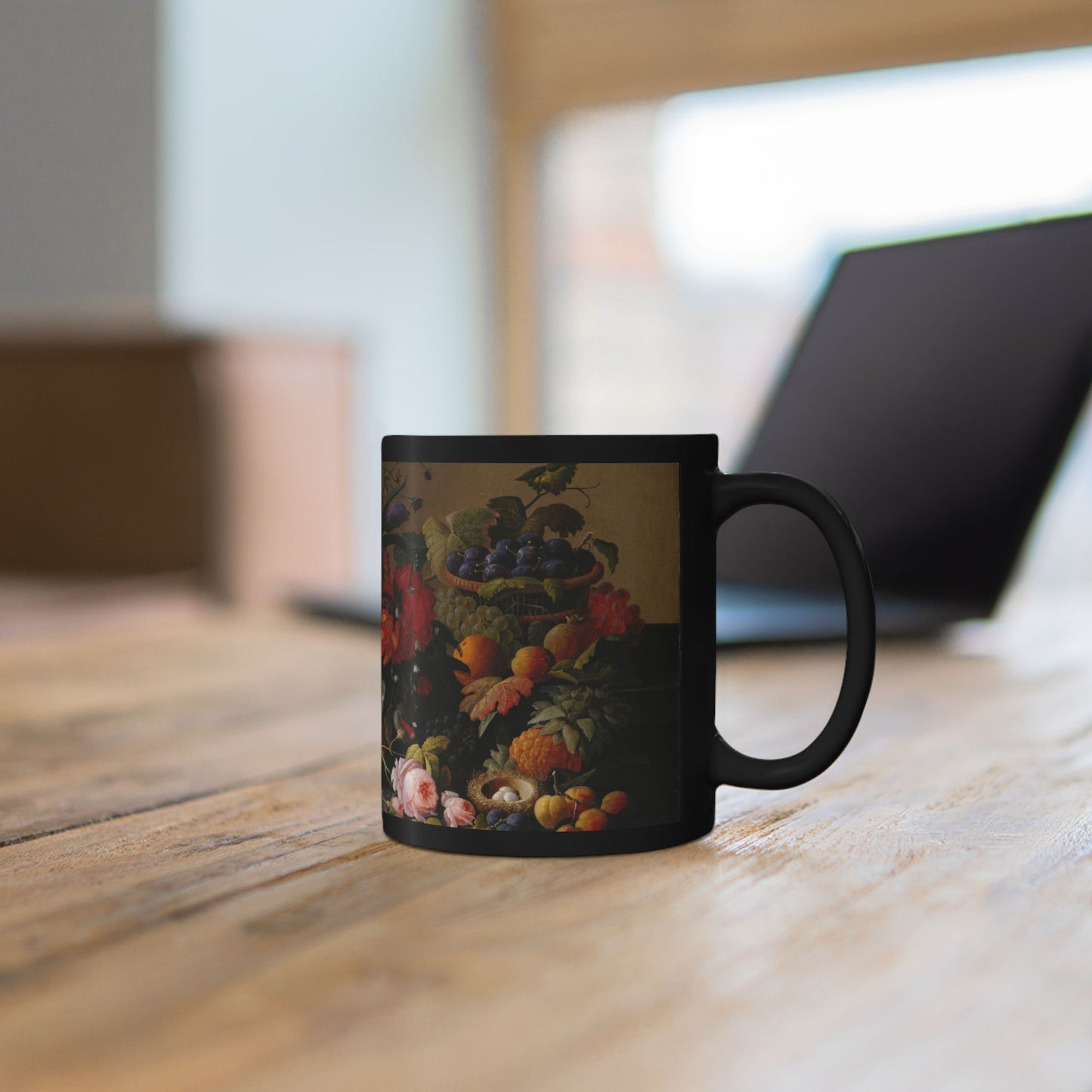 The Golden Abundance | Roesen Antique Fruit & Flower Mug | The Floral Gallery
