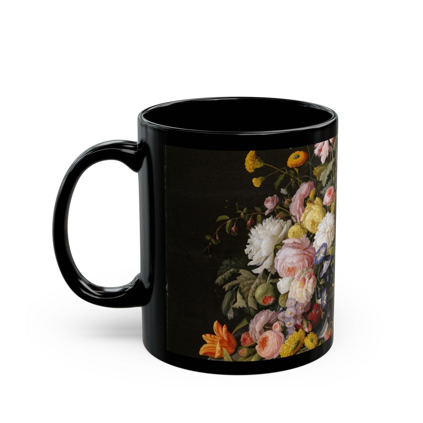 The Golden Abundance | Roesen Antique Fruit & Flower Mug | The Floral Gallery