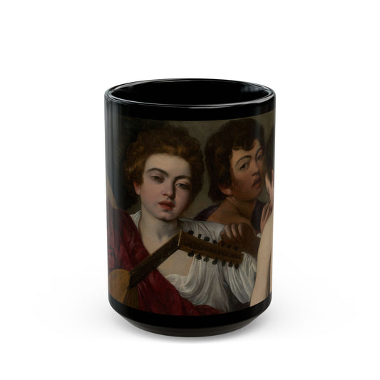 The Sacred Mystery | Caravaggio Renaissance Musicians Art Mug | The Midnight Series
