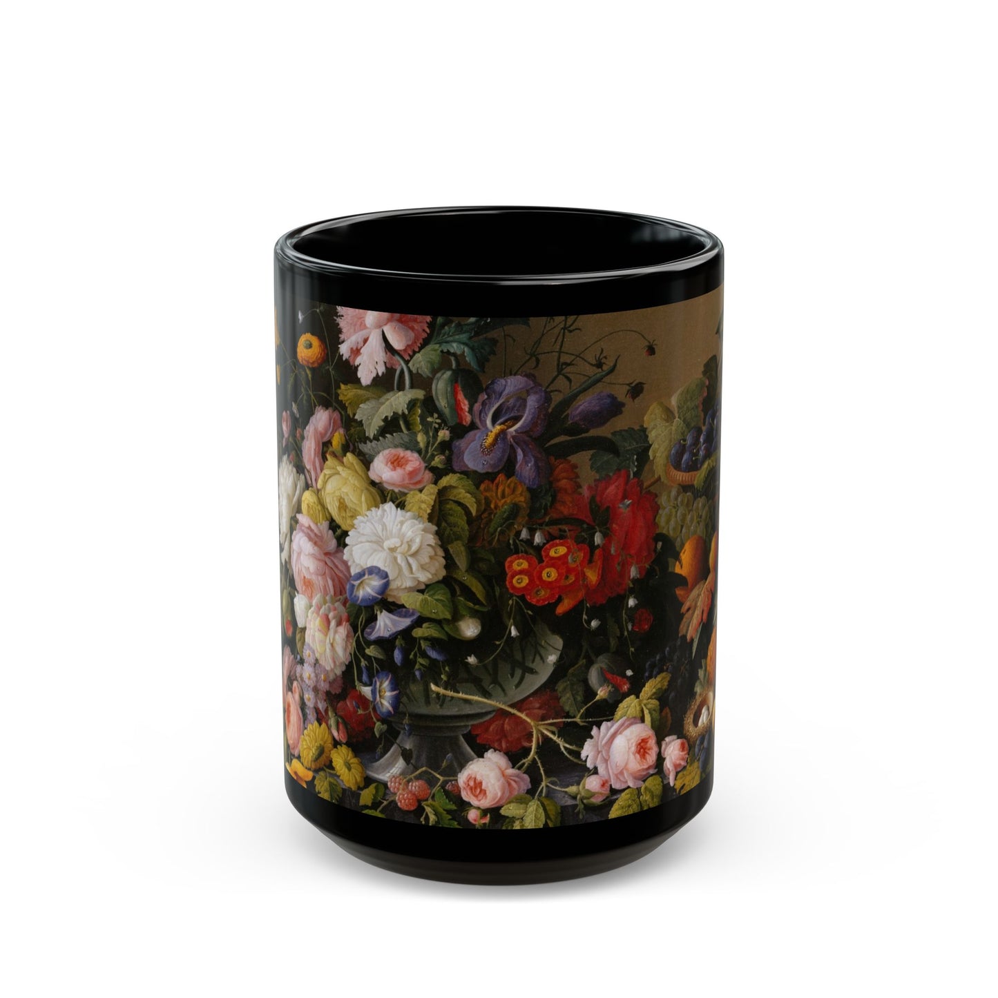 The Golden Abundance | Roesen Antique Fruit & Flower Mug | The Floral Gallery