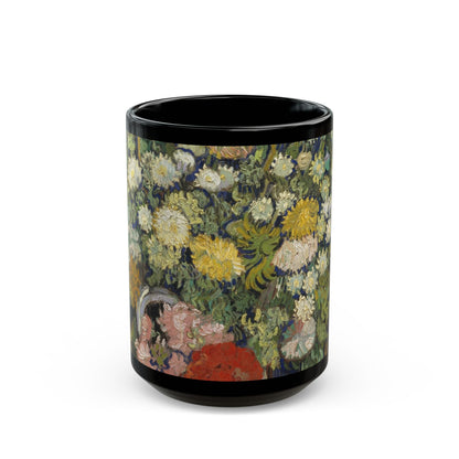 The Expressive Soul | Van Gogh Bouquet of Flowers in a Vase Mug | The Floral Gallery