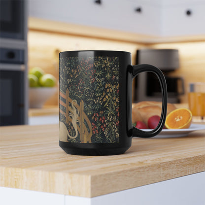 The Hunter's Dream | Unicorn in Captivity Classical Art Mug – The Midnight Series
